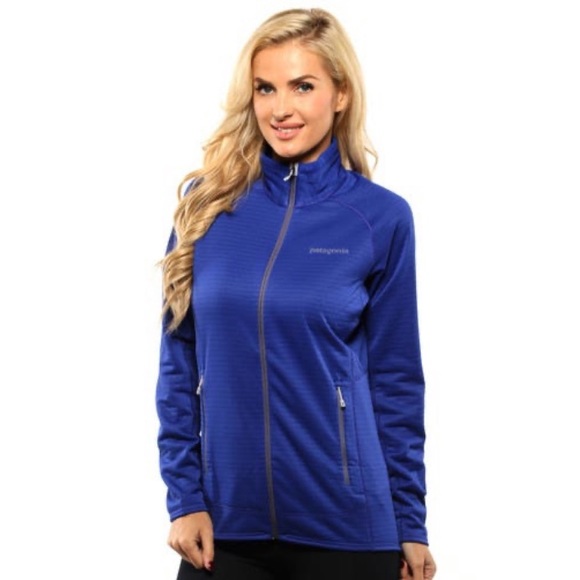 Patagonia Jackets & Blazers - Patagonia Harvest Moon Blue R1 Full Zip Jacket